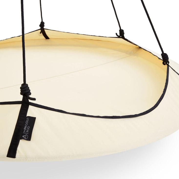 Cream & Black Hangout Pod - Hangout Pod US