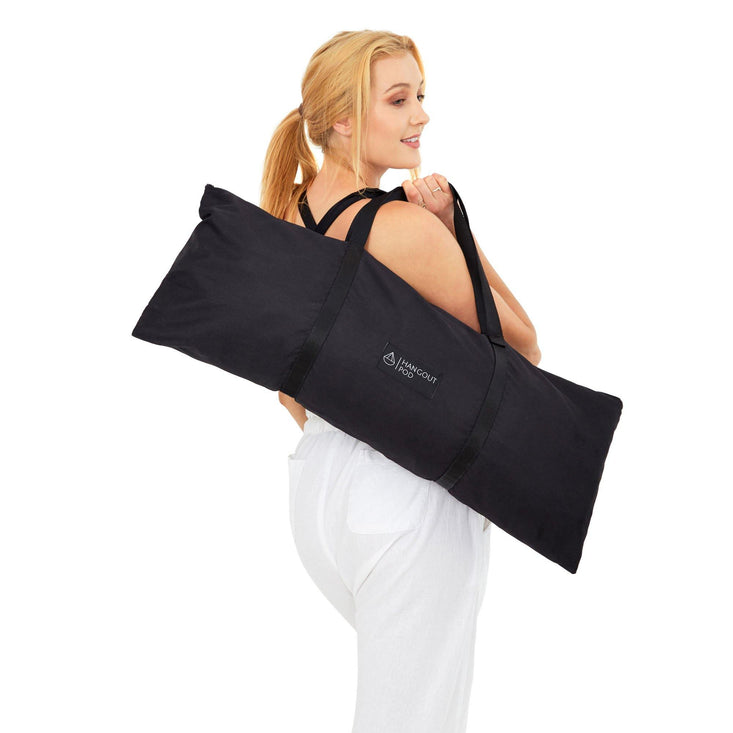 Cream & Black Hangout Pod - Hangout Pod US